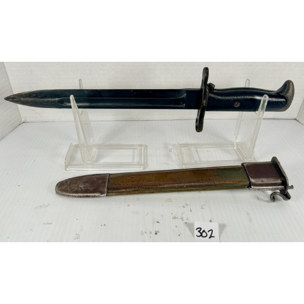 US M1 GARAND BAYONET W/ SCABBARD