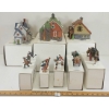 Image 2 : COLLECTION OF DEPARTMENT 56 "HERITAGE VILLAGE" - INCL "PENNSYLVANIA DUTCH FARMHOUSE & BARN"