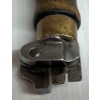 Image 6 : ENGLISH VICTORIAN (?) STEEL / BRASS / WOOD HAND LACE CUTTER