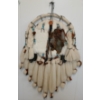 Image 2 : DREAM CATCHER BY UNKNOWN ARTIST - BEADS, FEATHERS, LEATHER, WOOD & WOOL