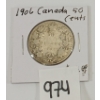 1906 CDN SILVER 50 CENT PC