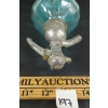 Image 5 : GERARD ST VINCENT DE TYROSSE - TURQUOISE MARQUISE ACID-ETCHED - SELTZER BOTTLE