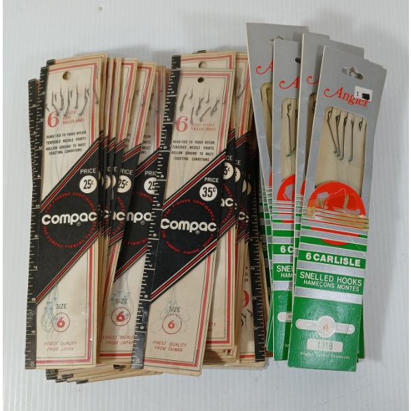 QTY OF FISHING HOOKS