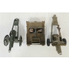 Image 6 : LOT OF 3 - BRITAINS LEAD MODELS - NO. 1203 TANK, 1292 R.A. GUN & 1725 4.5" HOWITZER