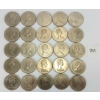 LOT OF 25 - 1968 - '86 CDN $1 COINS 