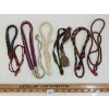 Image 1 : LOT OF 6 - REGIMENTAL LANYARDS & LEATHER SWORD KNOT