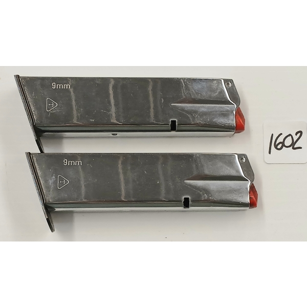LOT OF 2 - 9 MM MAGAZINES - PAL REQ.