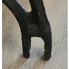 Image 7 : CAST IRON SINGER TREADLE W/ GLASS TABLE TOP