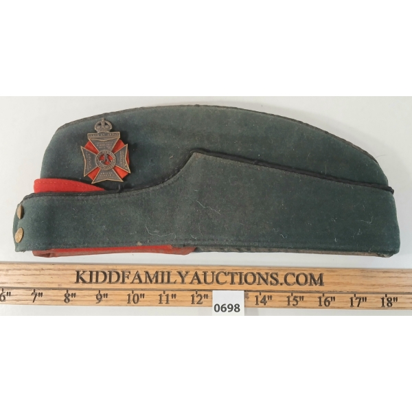 WWII KING'S OWN RIFLES OF CANADA WEDGE CAP