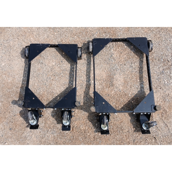 LOT OF 2 - PLATFORM DOLLYS