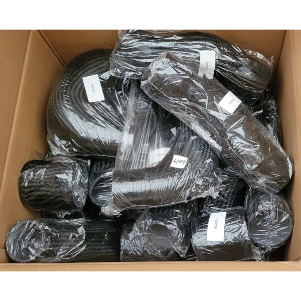 QTY OF RONTEIX BLACK HOSING - 70MM - VARIOUS TYPES