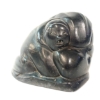 Image 1 : "MAN HOLDIND WHALE" BY SILASSIE TUKI (1919 - ?) - STONE