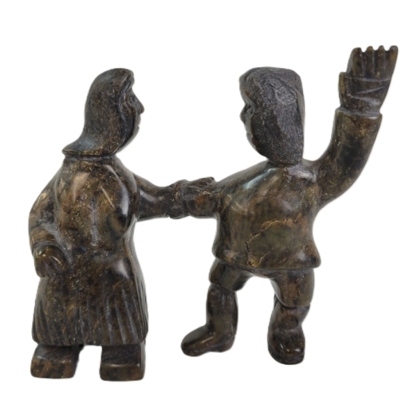 DANCING FIGURES BY MOE POOTOOGOOK (PRS CDN ARTIST) - STONE