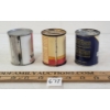 Image 4 : LOT OF 3 - SHELL VALVE LUBRICANT, X-100 MOTOR OIL, & SUNOCO MOTOR TUNE UP 4OZ CANS