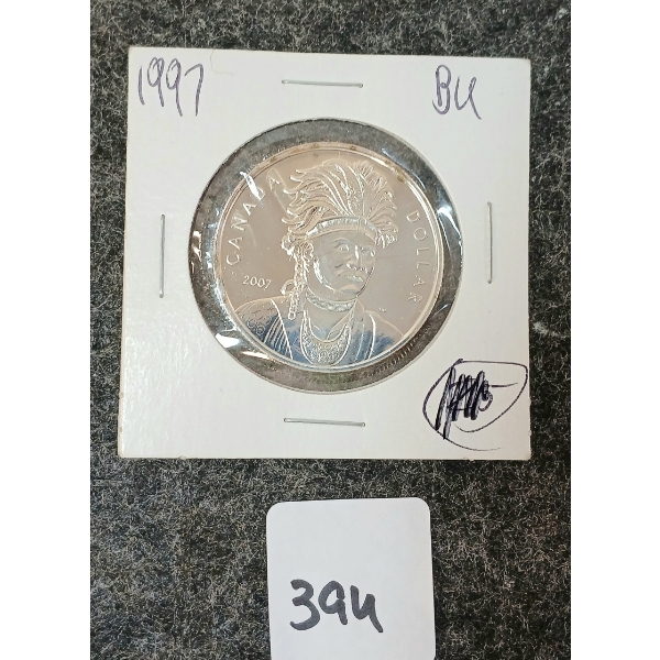 2007 CDN $1 SILVER COIN