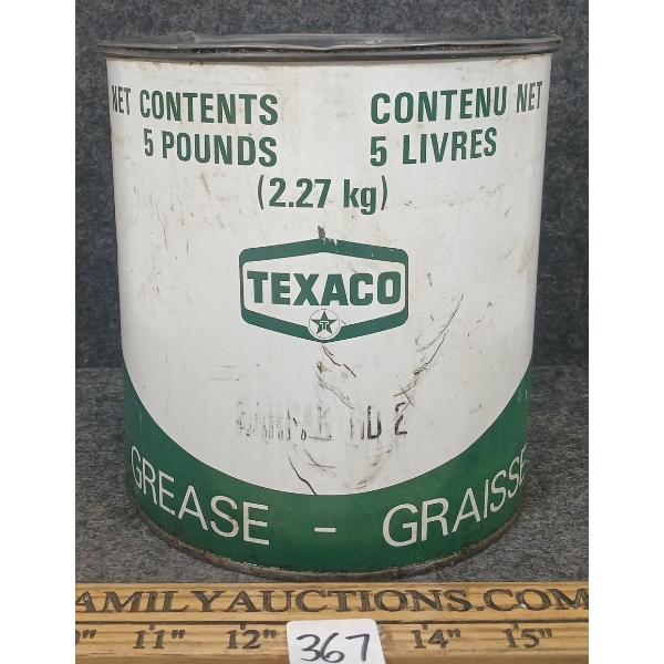TEXACO GREAE CAN - 5LBS