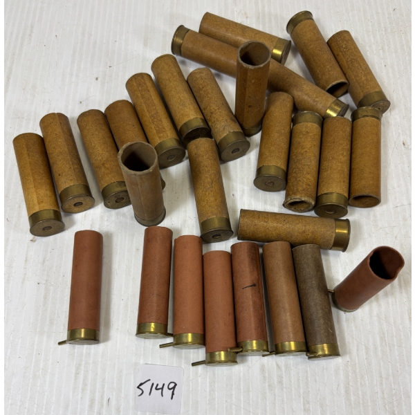 HULLS: 20 X 14 GA & 8 X 20 GA PINFIRE