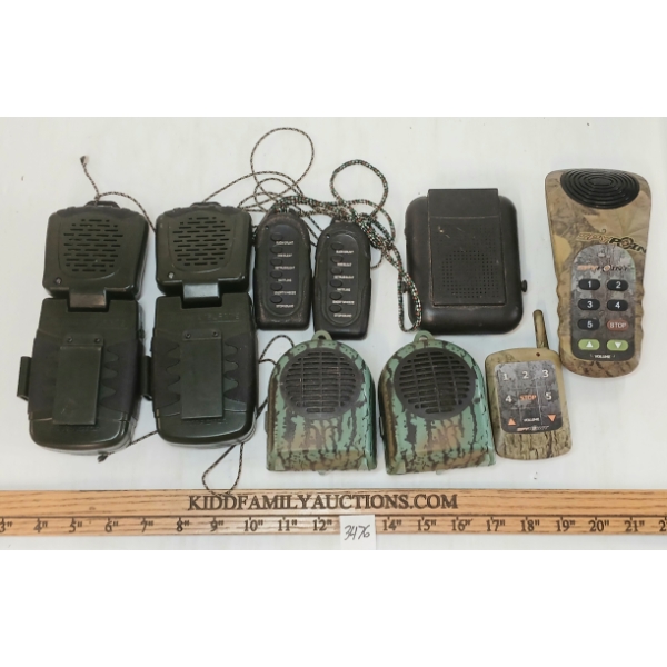 QTY OF DIGITAL ANIMAL CALLS