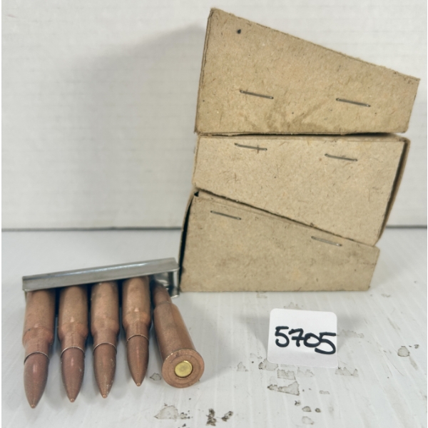 AMMO: 45X 7.62X54 R - MILITARY FMJ