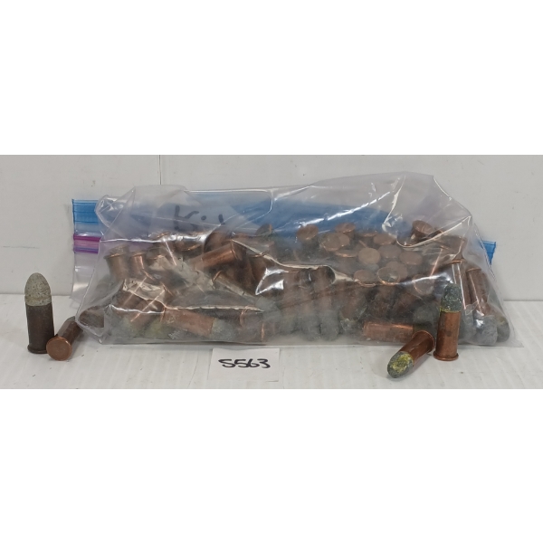 AMMO: APPROX 75X DOMINION .32 R.F.