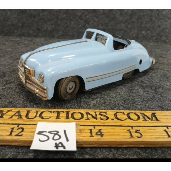MINIC TOYS WIND UP LITHO CONVERTIBLE