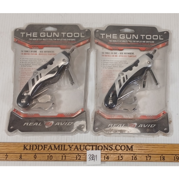 LOT OF 2 - REAL AVID GUN TOOLS
