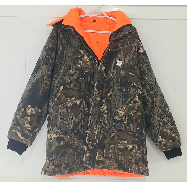 MOSSYOAK DOUBLE SIDED HUNTING JACKET - CAMO & HI-VIS