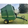 Image 3 : JOHN DEERE 430 ROUND BALER - W/ ACID TANK, MONITOR