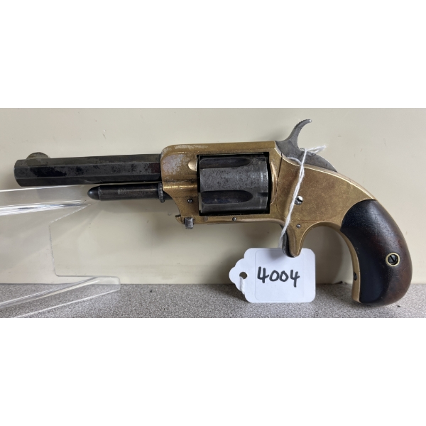 WHITNEYVILLE BRASS FRAME REVOLVER IN .32 RF - ANTIQUE 