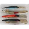 Image 2 : LOT OF 4 - MUSKY LURES W/ TACKLEBOX 