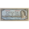 Image 4 : 1954 CDN $5 BANKNOTE - CCCS GRADED