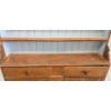 Image 7 : FARMHOUSE KITCHEN HUTCH - MIXED WOOD