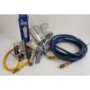 Image 2 : LOT OF 7 - CAMPBELL HAUSFELD JITTERBUG SANDER, SPRAY GUNS, HOSE, ETC. 