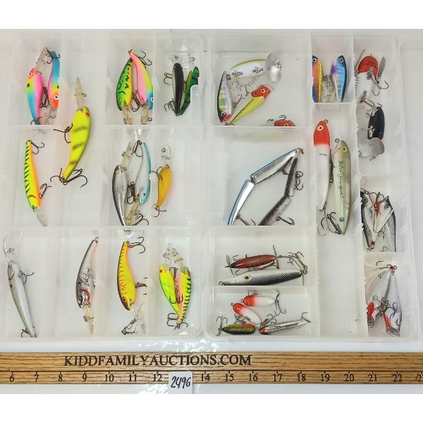 QTY OF LURES W/ CASES