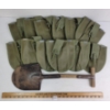 Image 3 : JOB LOT - WWI US TRENCH SHOVEL & 1965 SHOVEL HEAD COVERS