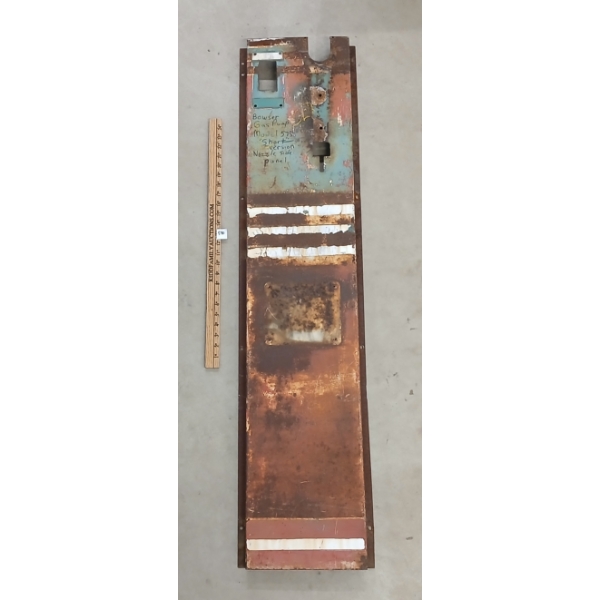 BOWSER GAS PUMP SIDE PANEL - MODEL 575 SHORT VERSION