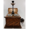 Image 5 : 1920 NORTHERN ELECTRIC WALL MOUNT CRANK TELEPHONE