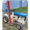 Image 2 : 1970 JOHN DEERE BLUE 140 H1 PATIO SERIES W/4FT HABAN SICKLE MOWER