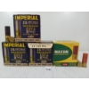 Image 1 : AMMO: 125X CIL IMPERIAL & MAXUM 12GA - 2 3/4IN - #4 & 5 SHOT - COLLECTABLE BOXES