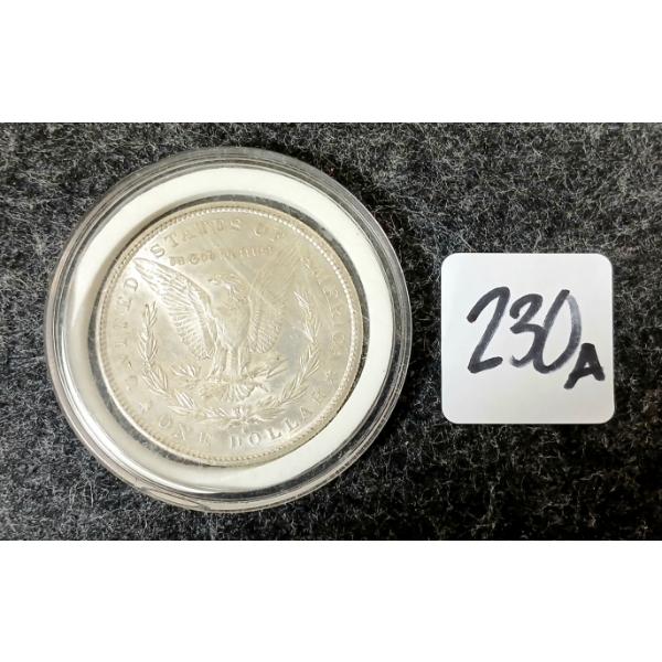 1890 US MORGAN SILVER DOLLAR