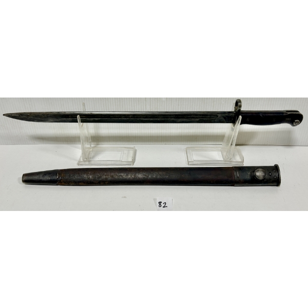 LEE ENFIELD PATTERN 1907 BAYONET WITH SCABBARD