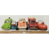 Image 2 : LOT OF 6 - BUDDY L, TONKA & MATCHBOX CARS W/ BERT FIGURE