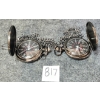 Image 1 : LOT OF 2 - POCKET WATCHES W/ CHAINS - BATTERY OP