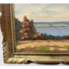 Image 3 : "OWEN SOUND BAY" BY LEONA GAELICHER - FRAMED OIL ON CANVAS BOARD