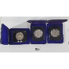 Image 1 : LOT OF 3 - 1973, 1975 & 1976 CDN PROOF LIKE $1 COINS