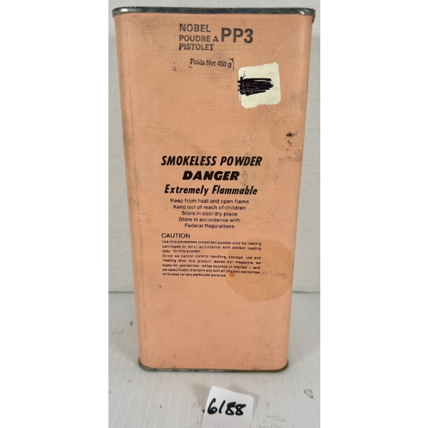 POWDER: APRROX 0.25LB NOBEL PP3