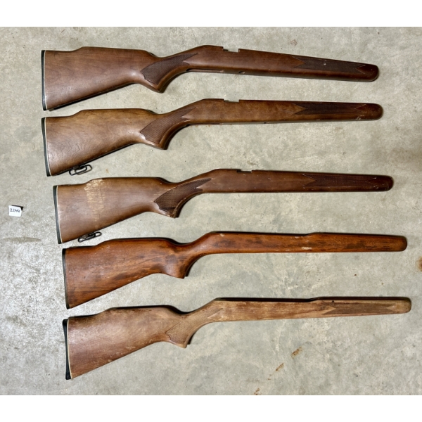 LOT OF 5 - WINCHESTER GUN STOCKS
