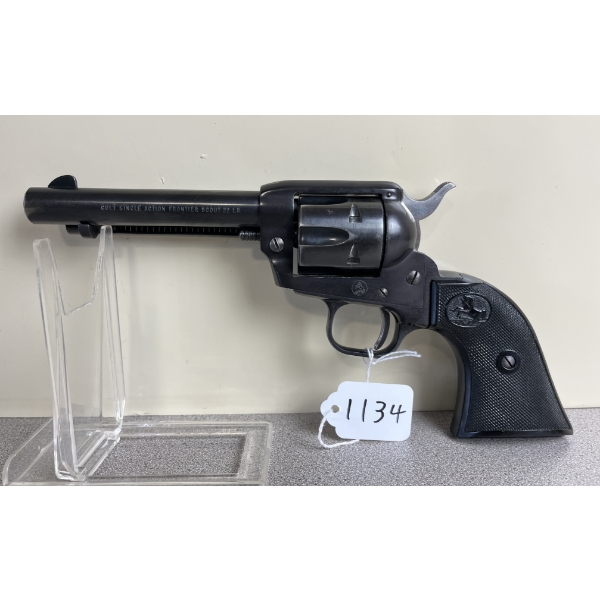 COLT SINGLE ACTION FRONTIER SCOUT IN .22 LR - RESTRICTED 