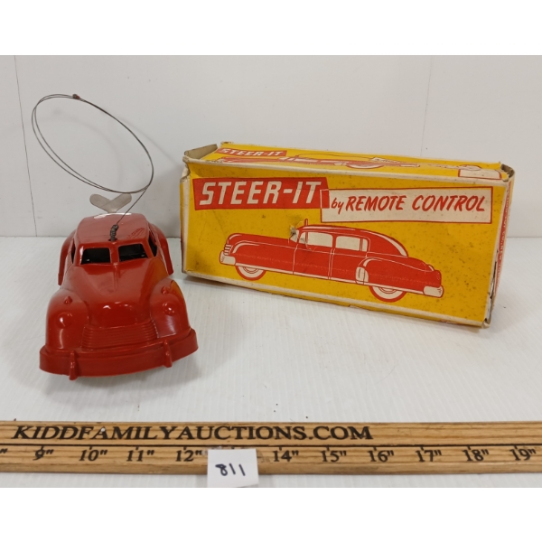 STEER-IT BY REMOTE CONTROL CAR