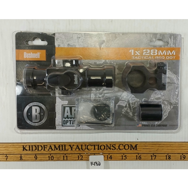BUSHNELL AR OPTICS 1X28MM TACTICAL RED DOT